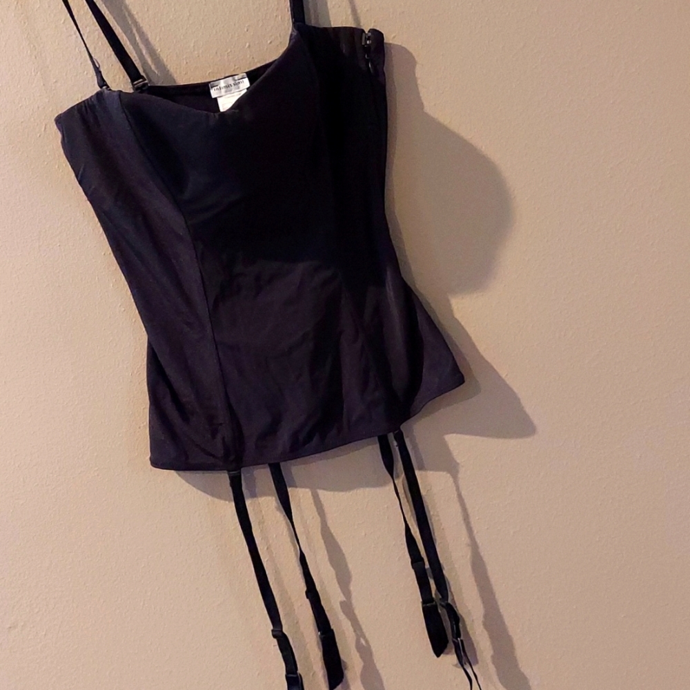 Victoria's Secret Intimissimi Black Bustier Top 32 New